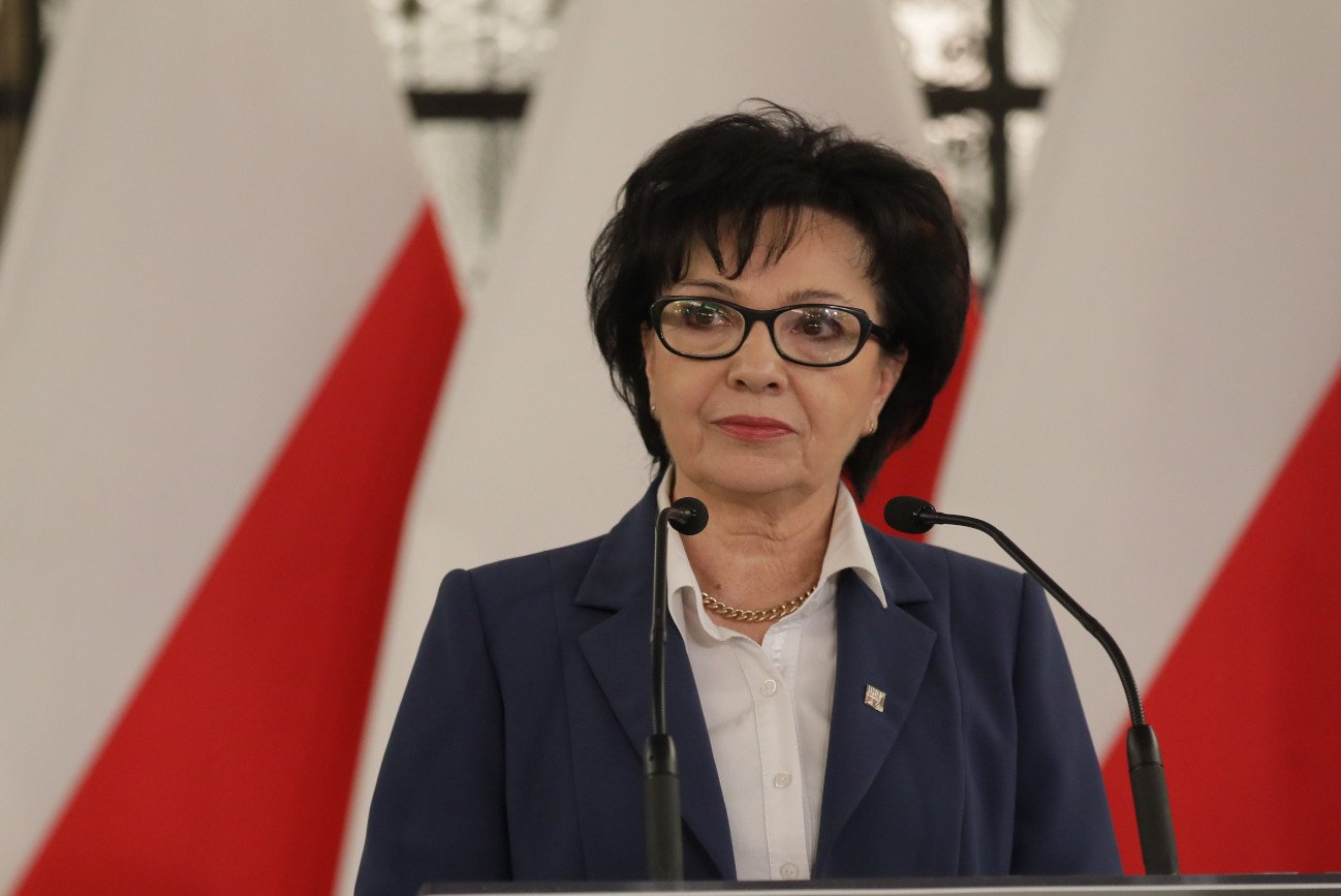 Marszałek Sejmu Elżbieta WItek.