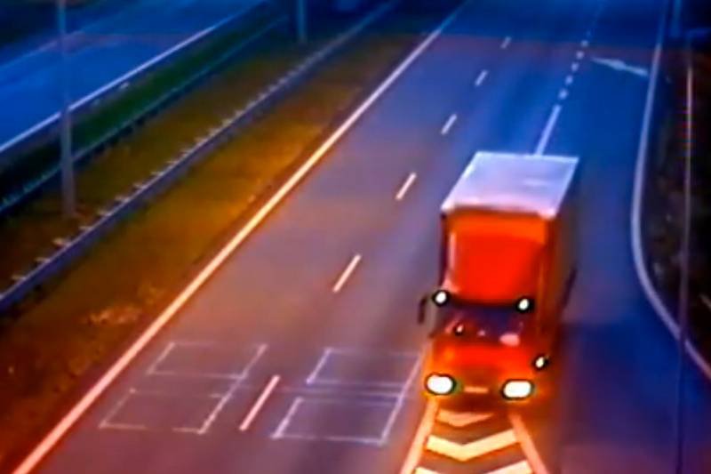 Jak widać, nie każdy potrafi korzystać z autostrad