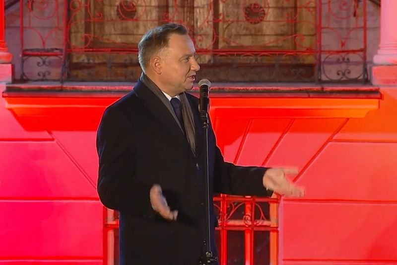 Andrzej Duda został wygwizdany także w Wejherowie.
