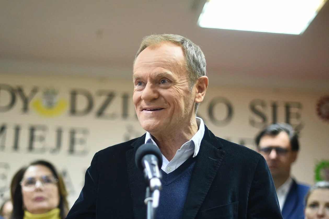 Lider PO Donald Tusk