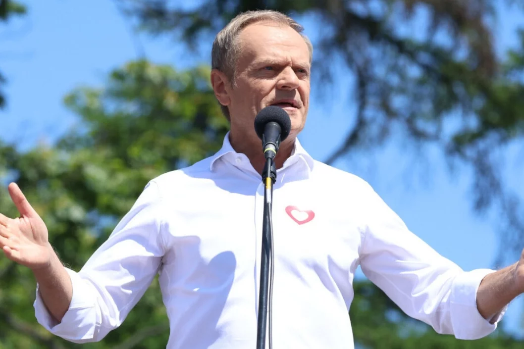 Lider PO Donald Tusk.