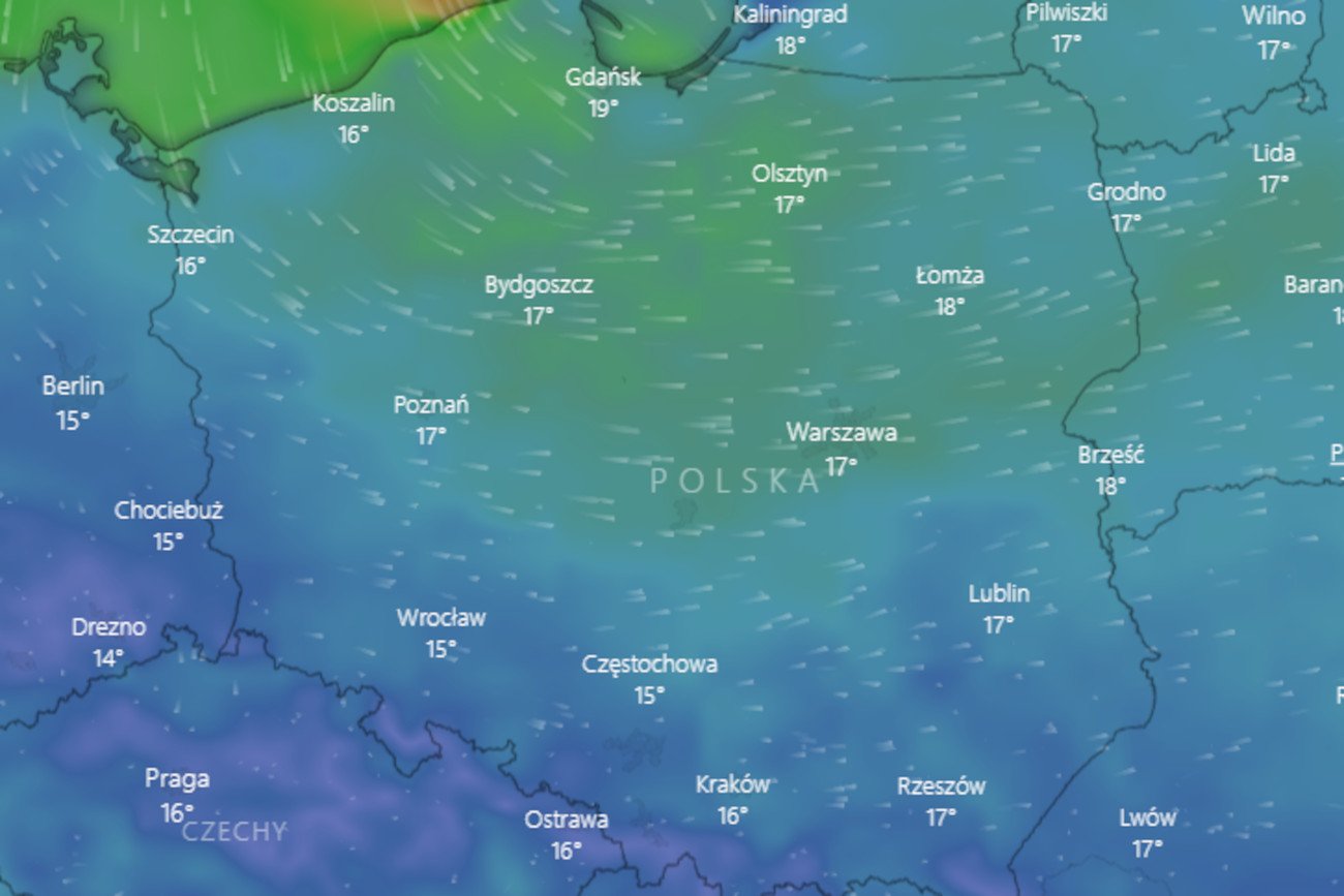 Prognoza pogody na koniec sierpnia. Czekają nas burze i znaczne ochłodzenie.