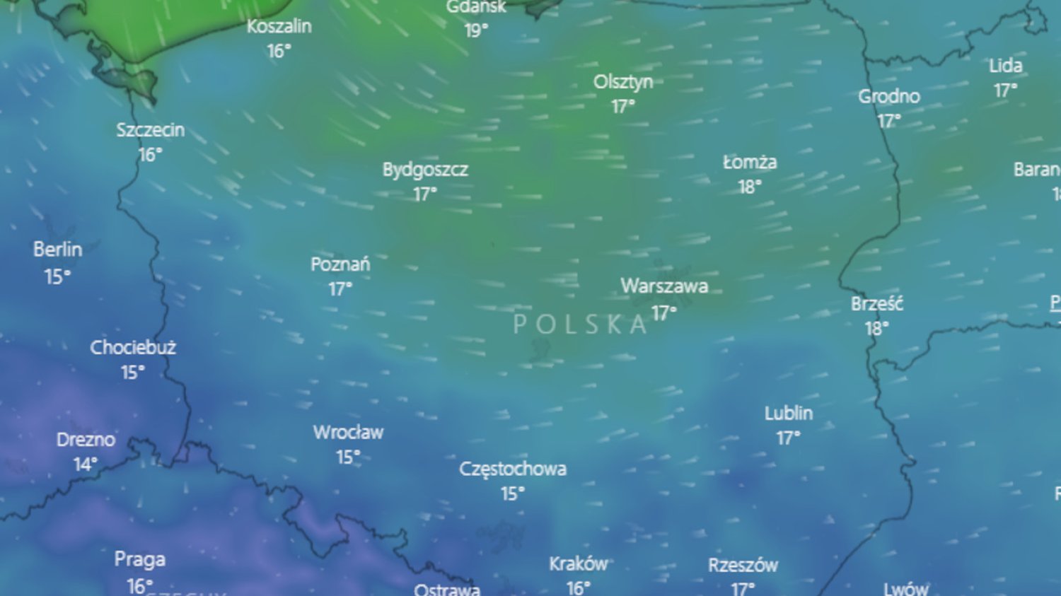 Prognoza pogody na koniec sierpnia. Czekają nas burze i znaczne ochłodzenie.