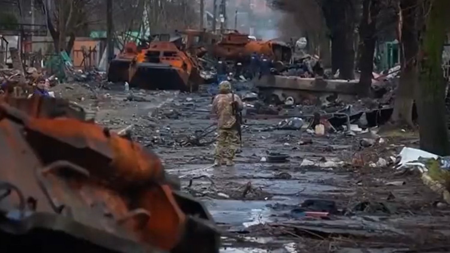 150 dni wojny na jednym nagraniu. Doradca prezydenta Ukrainy opublikował przerażający materiał