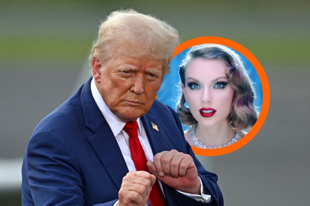 Donald Trump opublikował fejkowe zdjęcia Swifties