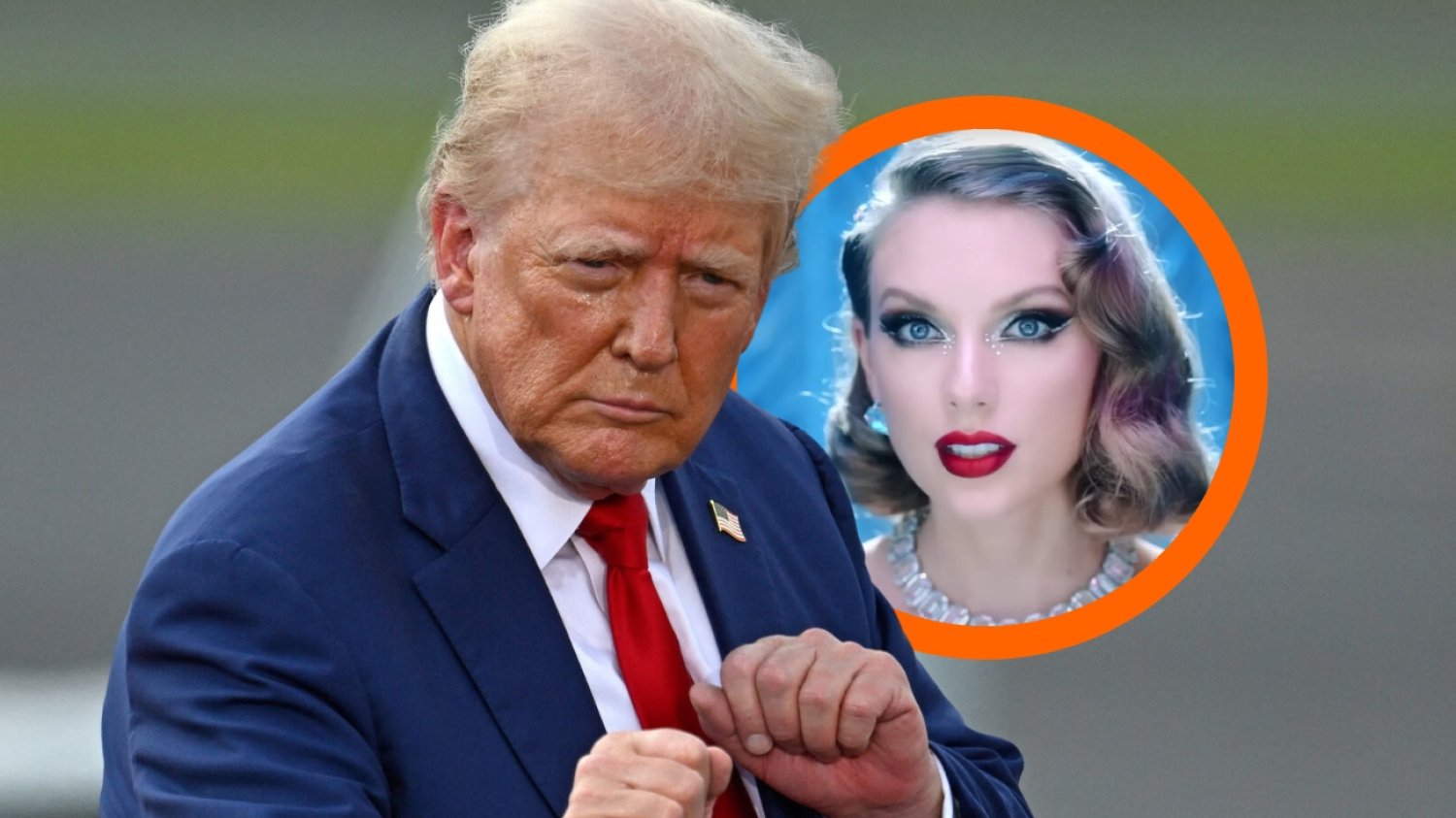 Donald Trump opublikował fejkowe zdjęcia Swifties Donald Trump opublikował fejkowe zdjęcia Swifties