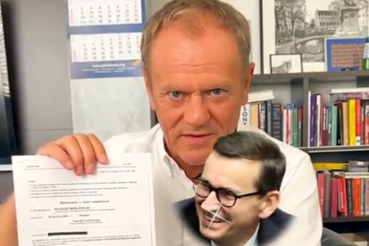 Donald Tusk na nowym nagraniu.