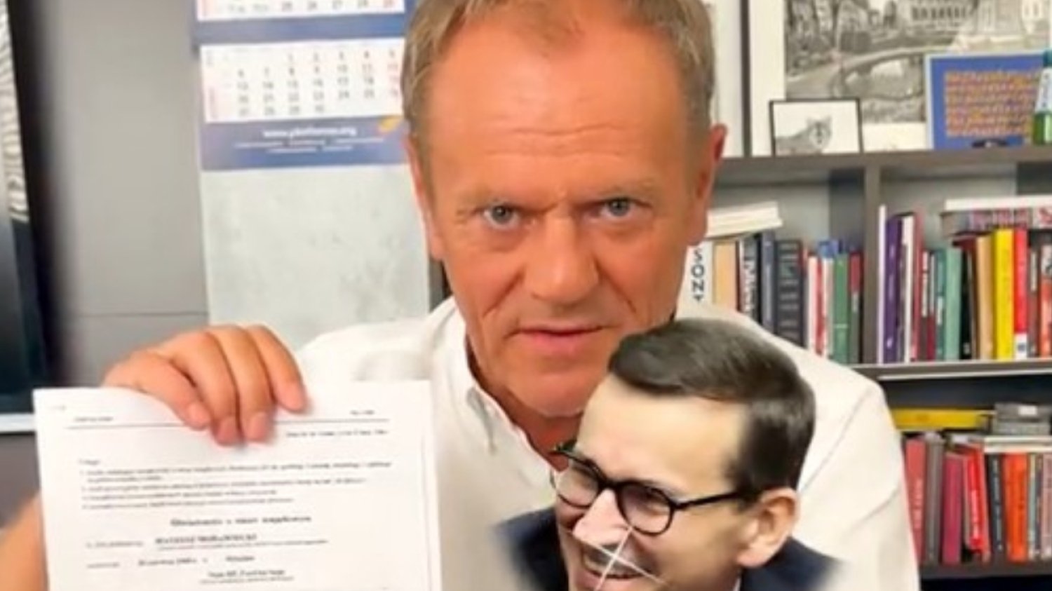 Donald Tusk na nowym nagraniu.
