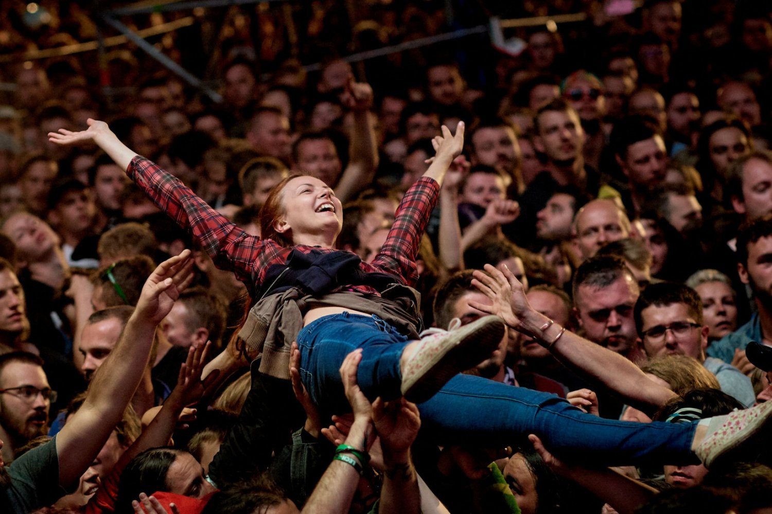Tłum na Pol’and’Rock Festival