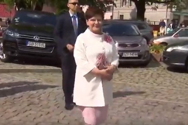 Beata Szydło gwiazdą na święceniach syna.