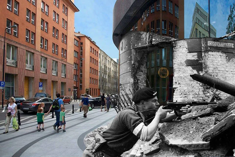 Na Brackiej tętni życie, w 1944 trwały zacięte walki.