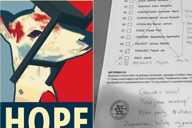 Sarna z krzesłem na głowie, Wróżbita Maciej i Magda Gessler kandydatami na prezydenta