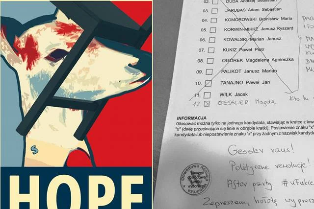Sarna z krzesłem na głowie, Wróżbita Maciej i Magda Gessler kandydatami na prezydenta
