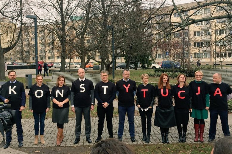 Jednym ze słów mijającego 2018 roku była "konstytucja"