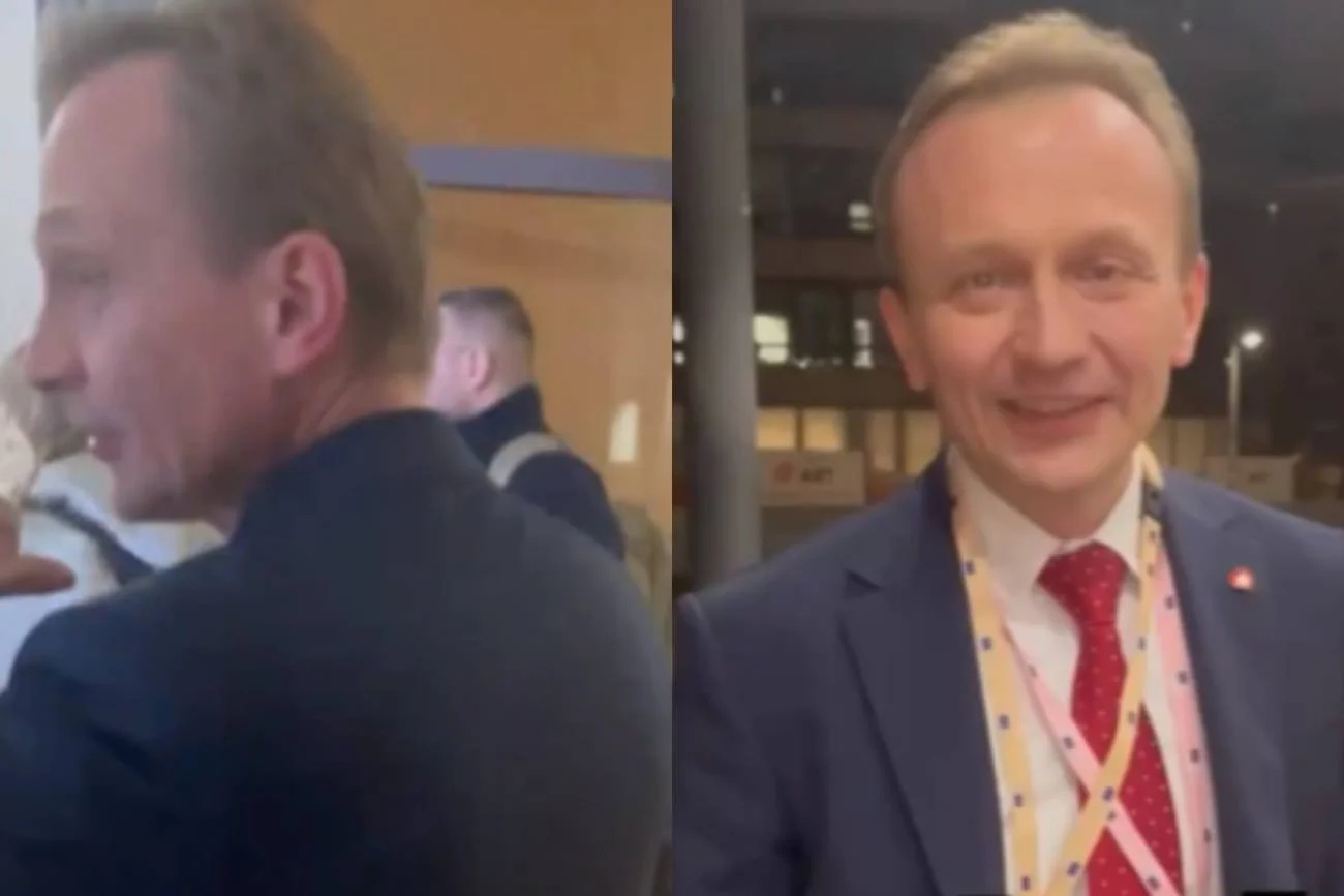 Ambasador biegnie po pieniądze z KPO. Filmik podzielił internautów