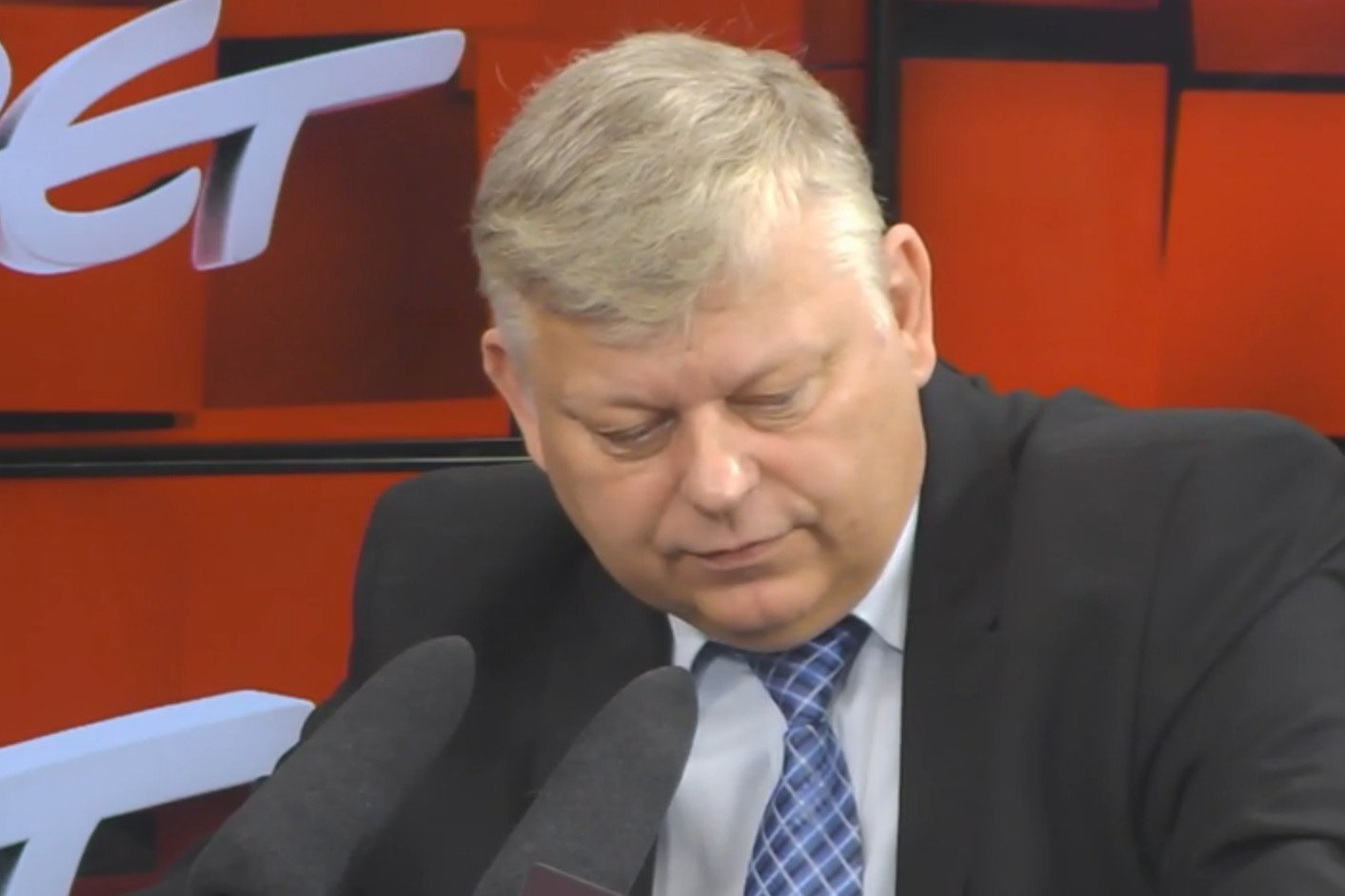 Nie tak wyobrażał sobie swój poranek Marek Suski.