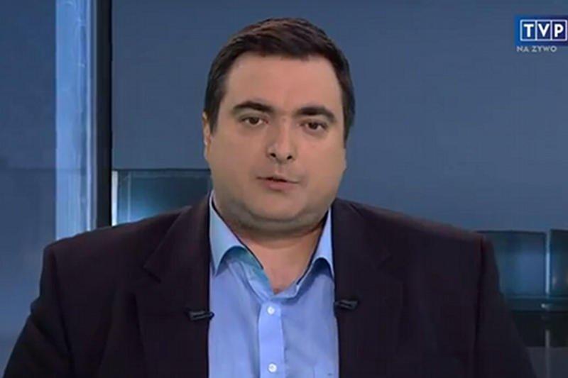 Tomasz Sekielski - prowadzący program "Po prostu" w TVP1