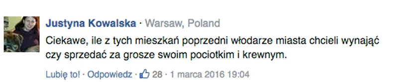 Komentarz pod tekstem: W Słupsku znaleziono 70 pustostanów, a rok wcześniej... 130. Ile mieszkań musi znajdować się w innych miastach?