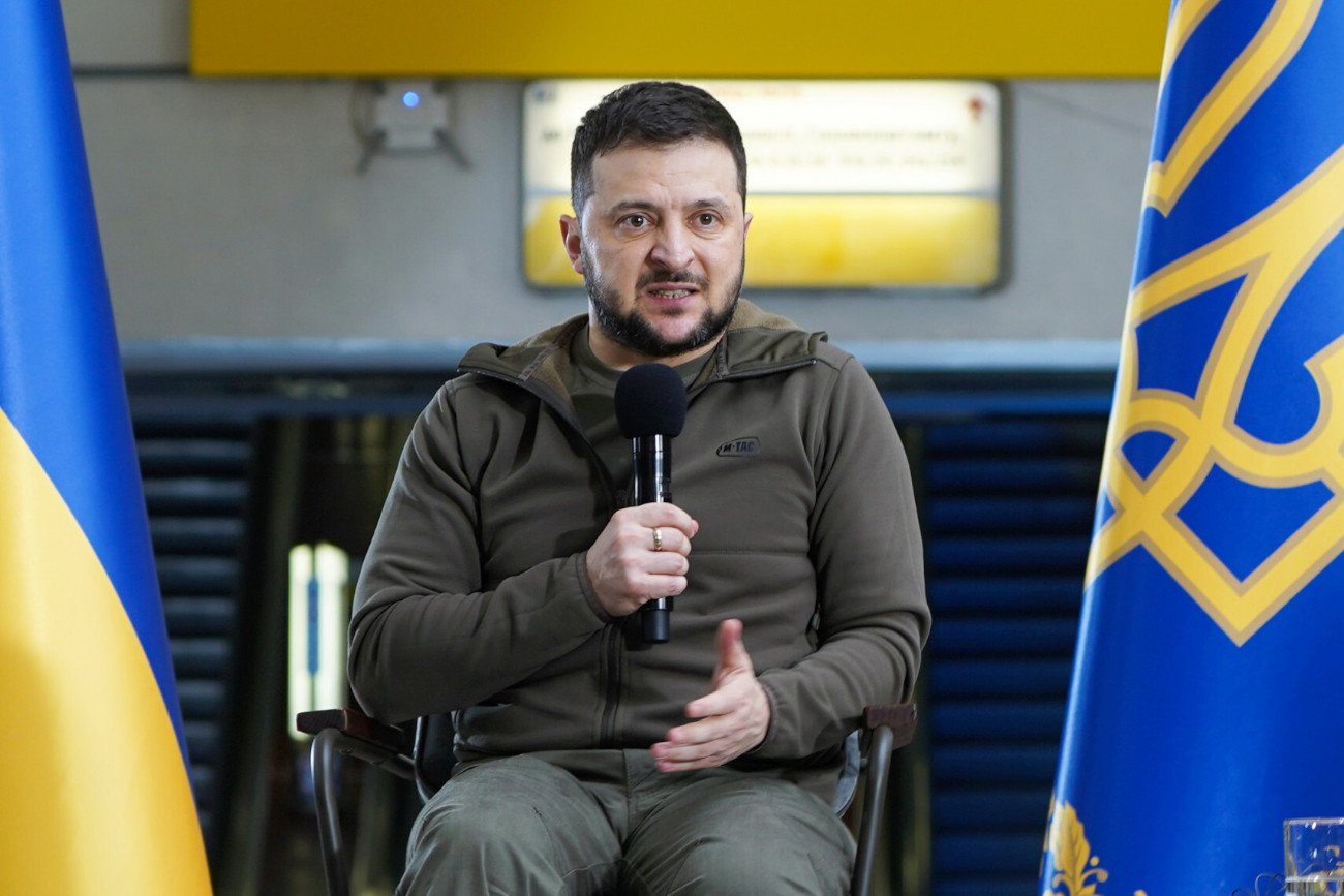 Wołodymyr Zełenski jest gotów do podjęcia rozmów pokojowych z Władimirem Putinem.