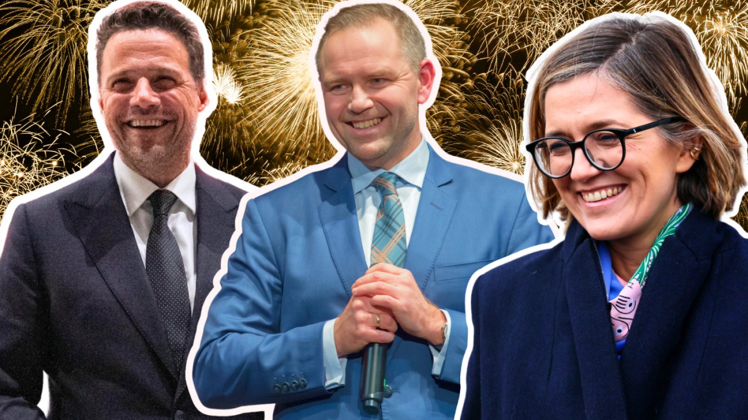 sondaż: sylwester z kandydatem na prezydenta Rafał Trzaskowski, Karol Nawrocki, Magdalena Biejat: sondaż z kandydatami na prezydenta