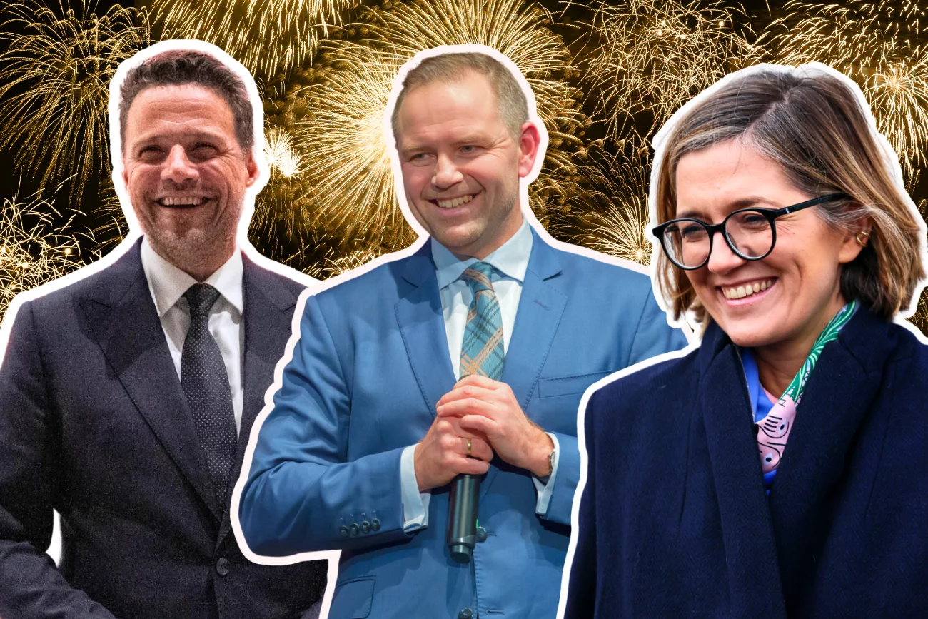 sondaż: sylwester z kandydatem na prezydenta Rafał Trzaskowski, Karol Nawrocki, Magdalena Biejat: sondaż z kandydatami na prezydenta