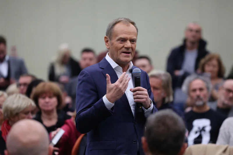 Donald Tusk w Płocku: "My mamy dzieci i byśmy takich głupot nie opowiadali"