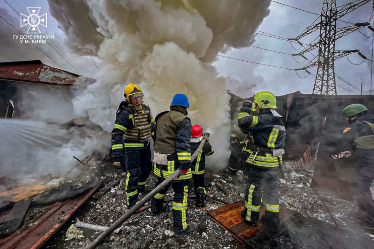 Wstrząsające zdjęcia i filmy z Kijowa tuż po kolejnych rosyjskich atakach