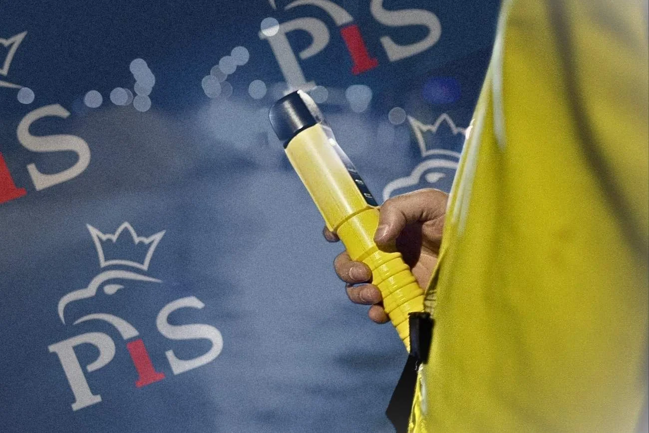 Polityk PiS prowadził na podwójnym gazie. Polityk PiS prowadził na podwójnym gazie.