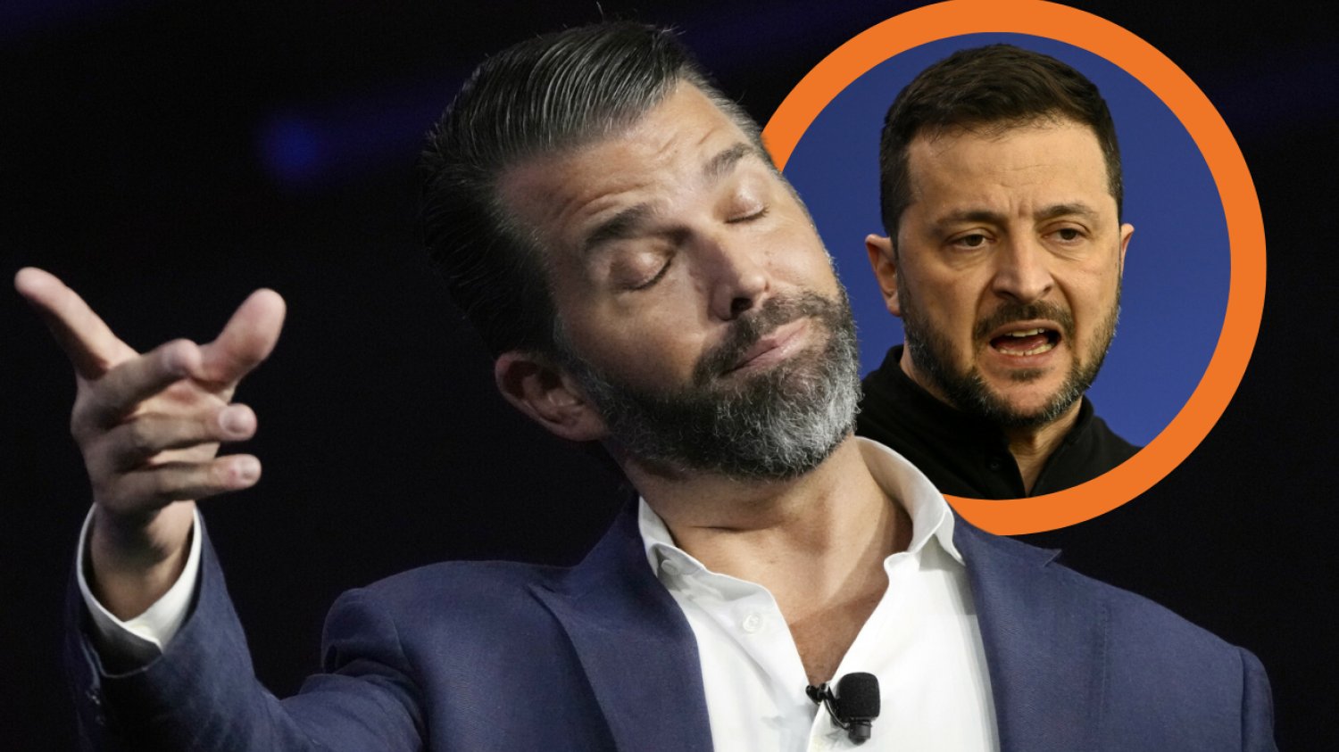 Donald Trump Jr. Wołodymyr Zełeński, USA Ukraina, Donald Trump Ukraina