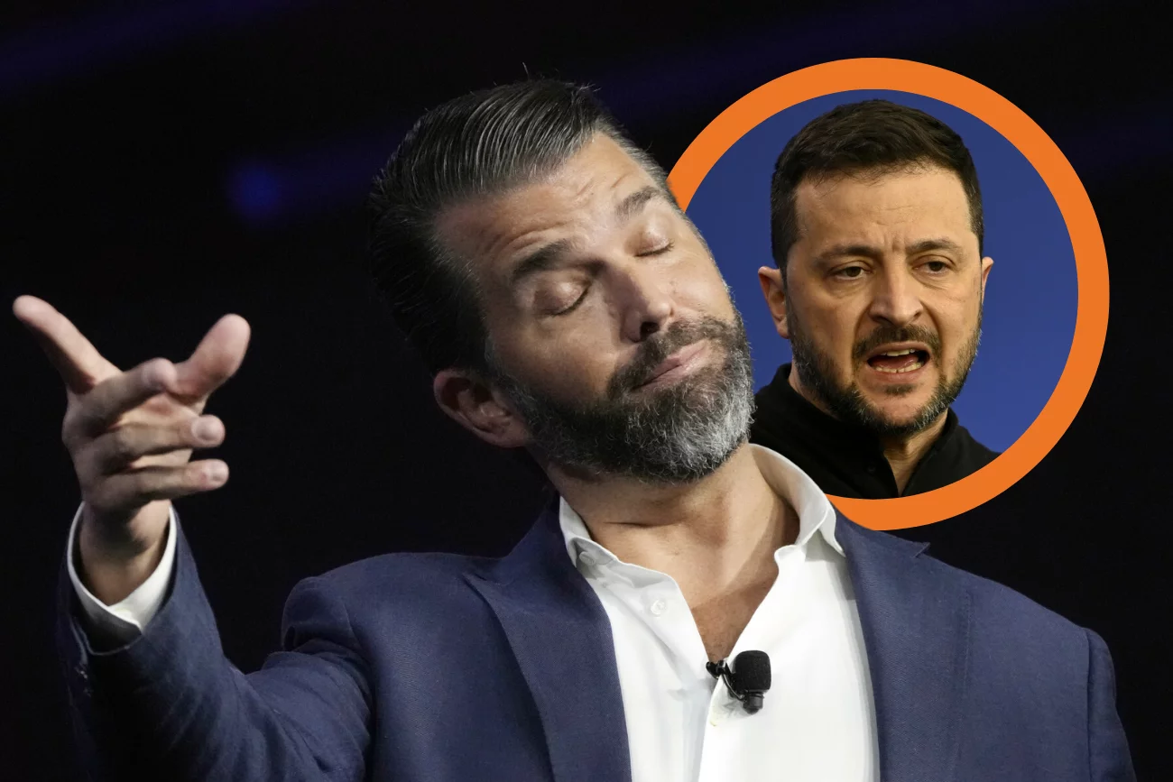 Donald Trump Jr. Wołodymyr Zełeński, USA Ukraina, Donald Trump Ukraina