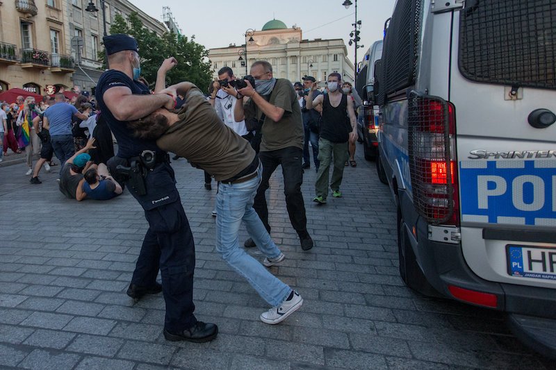 RPO ujawnił wstępny raport ws. zatrzymanych na proteście w Warszawie.