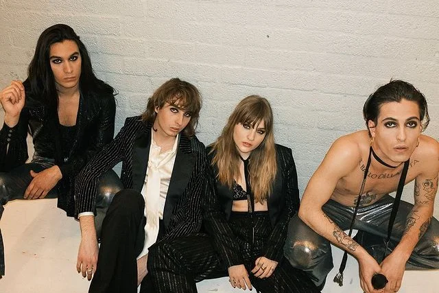 Od lewej: Ethan Torchio, Thomas Raggi, Victoria De Angelis i Damiano David