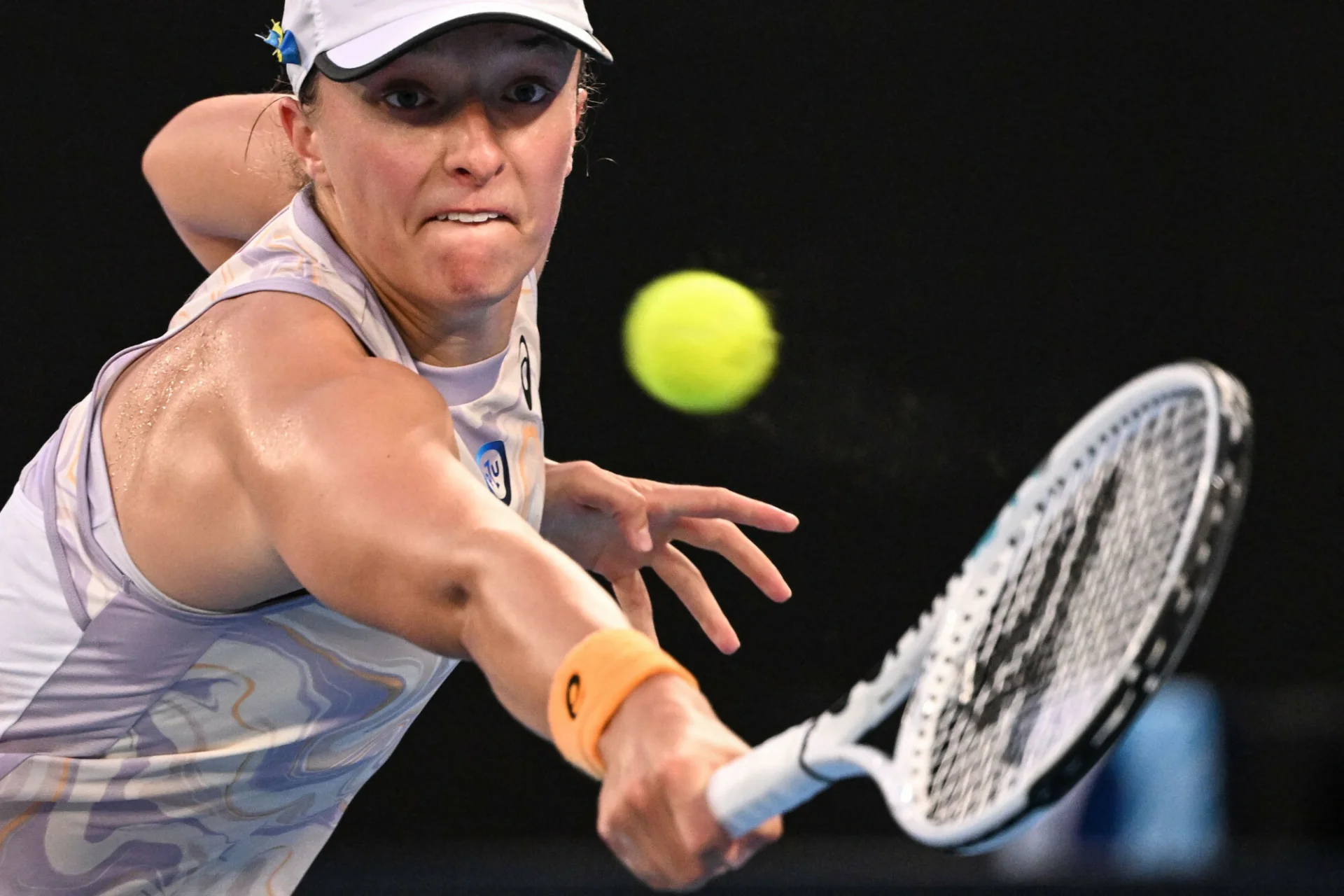 Ciężki bój i ważne zwycięstwo na początek. Iga Świątek ruszyła po tytuł w Australian Open