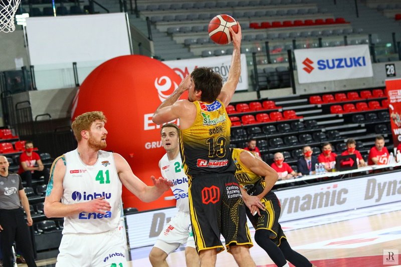 Enea Zastal BC Zielona Góra wygrał pierwsze starcie w finale Energa Basket Ligi