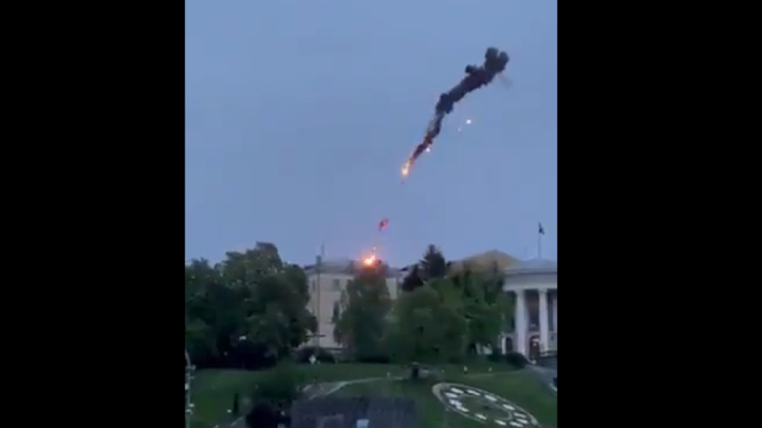 Rosyjskie drony zaatakowały Kijów Kijów celem ataku dronów z Rosji. W sieci pojawiły się amatorskie nagrania