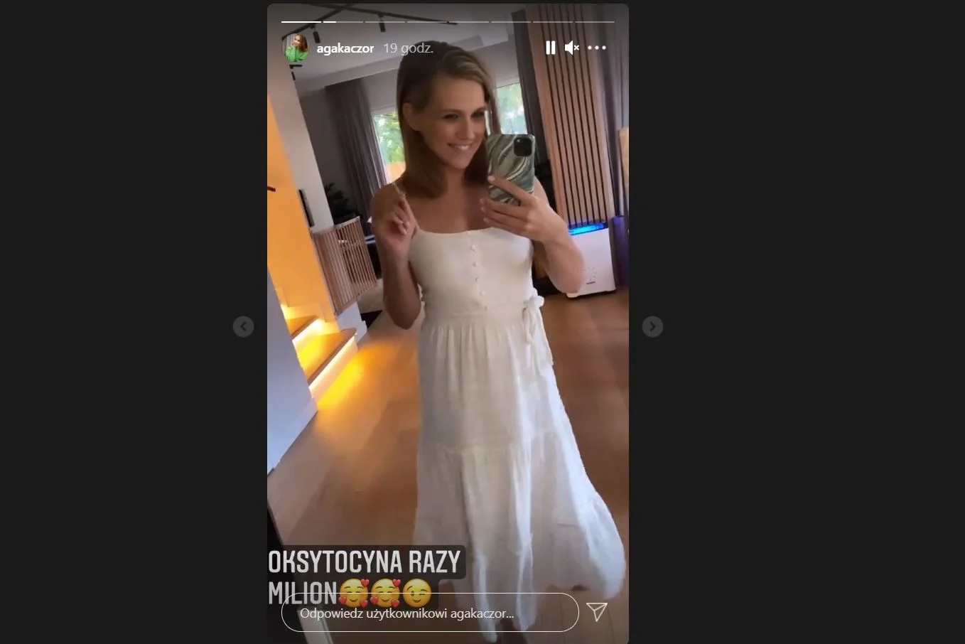 Agnieszka Kaczorowska pokazała sylwetkę po drugiej ciąży.
