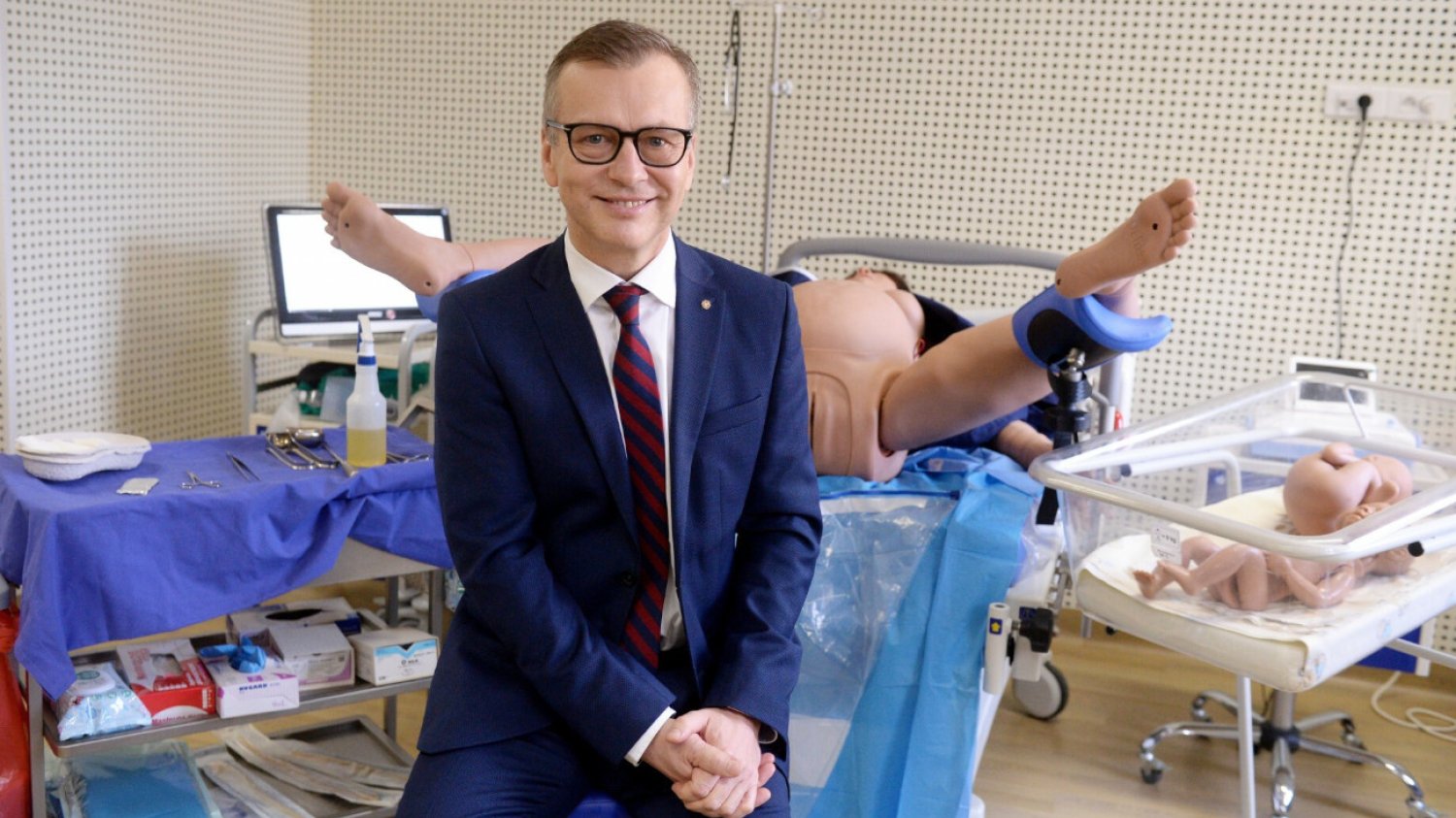 Prof. Mirosław Wielgoś kierował Katedrą i Kliniką Położnictwa i Ginekologii na WUM od 12 lat