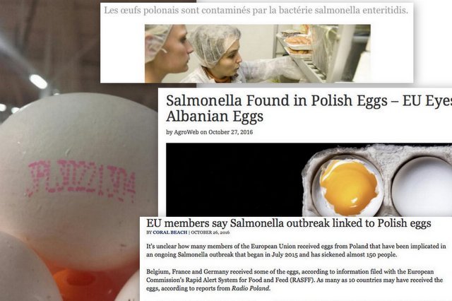 Aferę z polskimi jajkami podchwycono nawet w Hongkongu