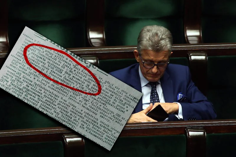 Zupełnie przypadkowo na wierzch wyszła kolejna plama na życiorysie Stanisława Piotrowicza.