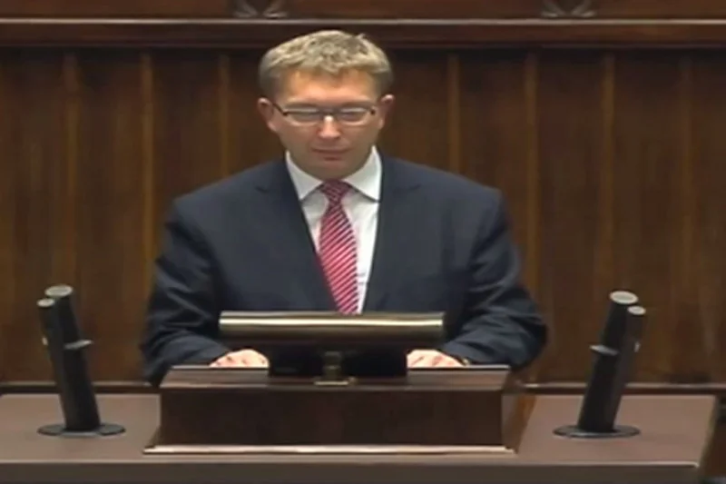 Poseł PiS Artur Górski