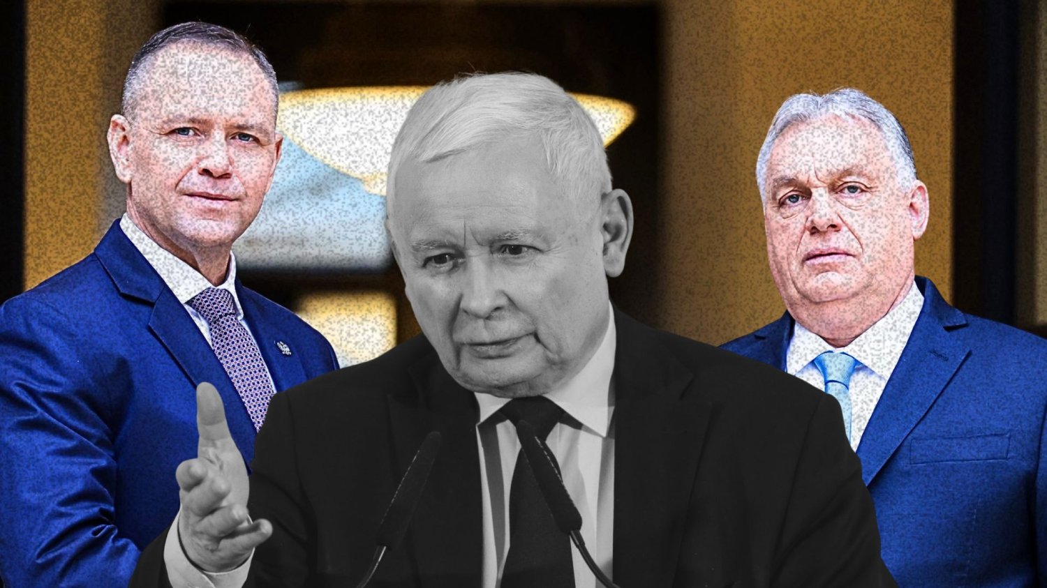 Kaczyński o spotkaniu Nawrocki-Orbán. Odwrócił kota ogonem i prawie się udało Karol Nawrocki, Jarosław Kaczyński i Viktor Orbán