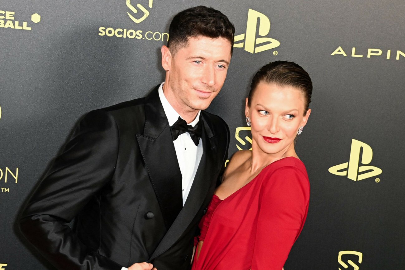 Lewandowska na gali Złotej Piłki wyglądała jak milion dolarów
