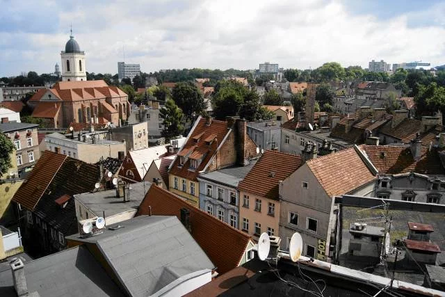Panorama Starówki w Zielonej Górze