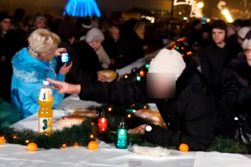 Wigilia w Radomiu stała się hitem internetu