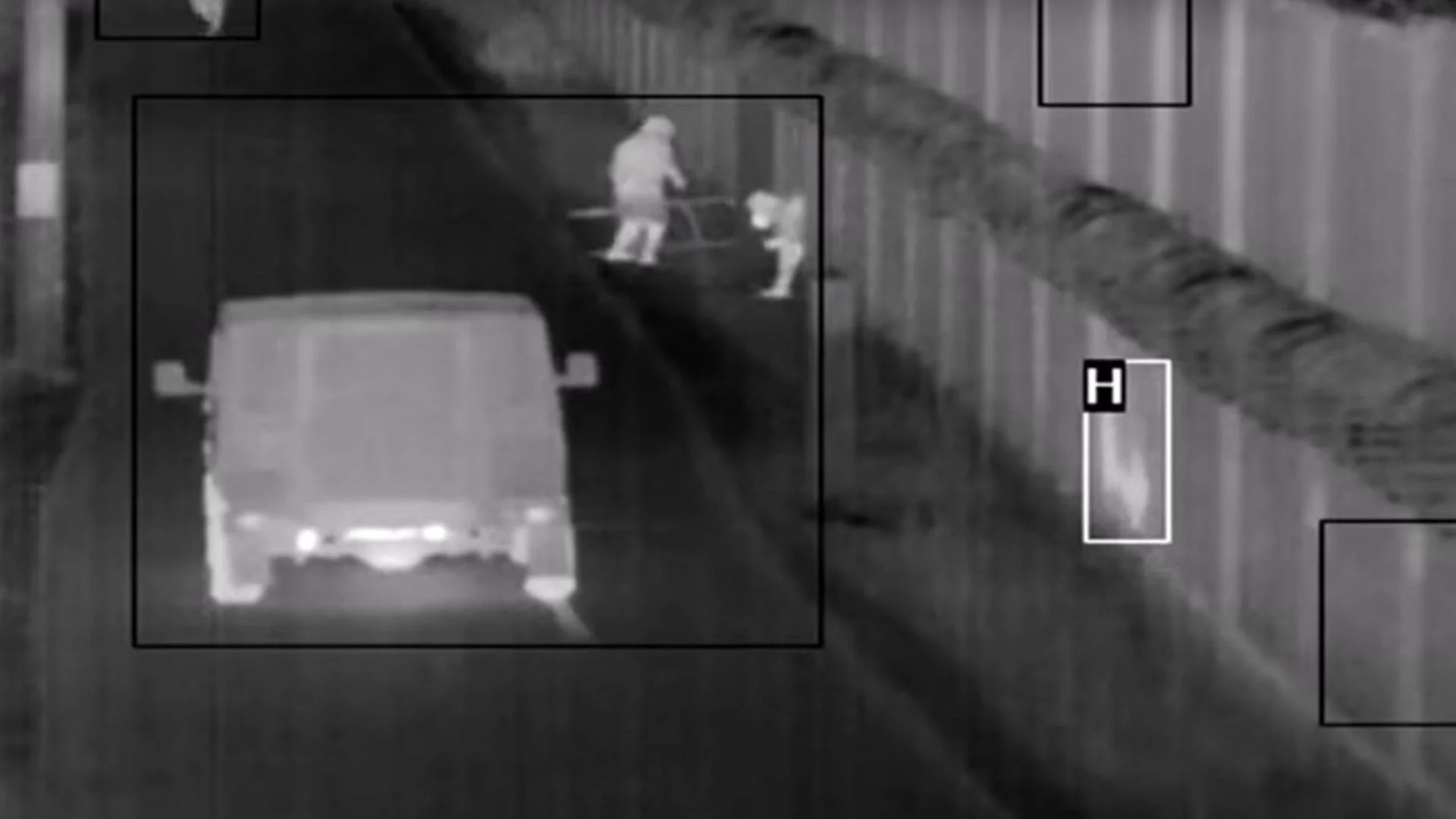 Drabiny, szlifierki i osłona nocy. Tak młodzi mężczyźni próbują wedrzeć się do Polski