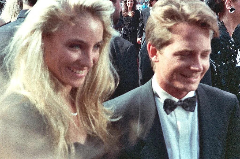 Tracy Pollan i Michael J. Fox, 1988 rok, Emmy Awards