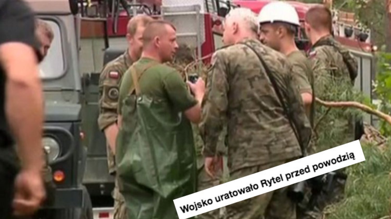 "Kłamstwa przekroczyły granicę dobrego smaku" – oceniają internauci. Tą pochwałą za akcję w Rytlu "Wiadomości" TVP przeszły same siebie