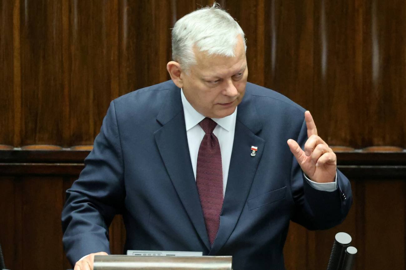 Marek Suski krytykuje sejmową większość. Nawiązał do Hitlera