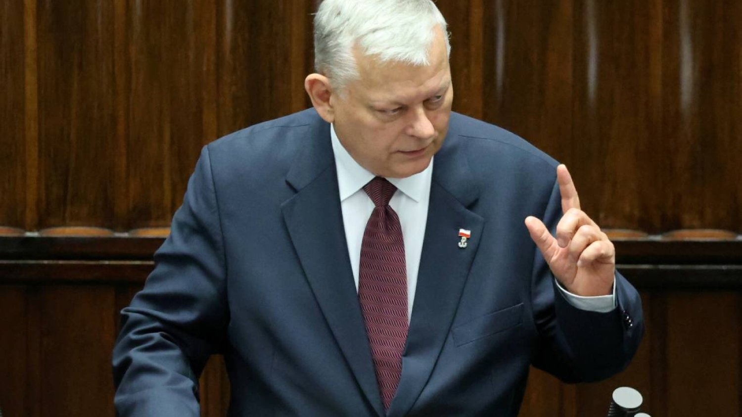 Marek Suski krytykuje sejmową większość. Nawiązał do Hitlera