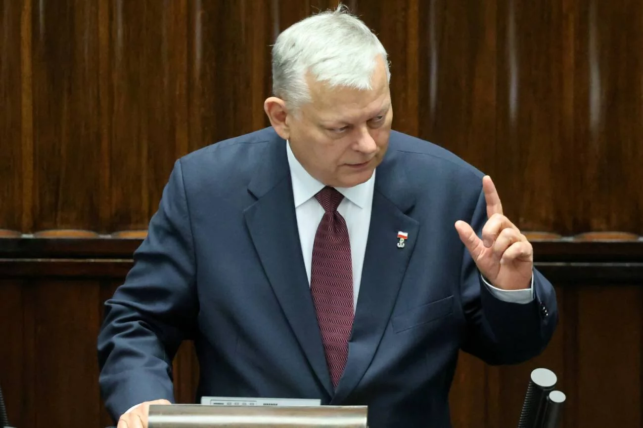 Marek Suski krytykuje sejmową większość. Nawiązał do Hitlera